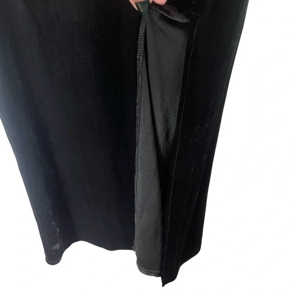 Victoria's‎ Secret Black Dress V-neck 3/4 Sleeve - Picture 3 of 4